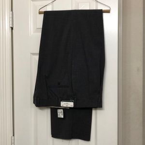 Men's pleated dress slacks